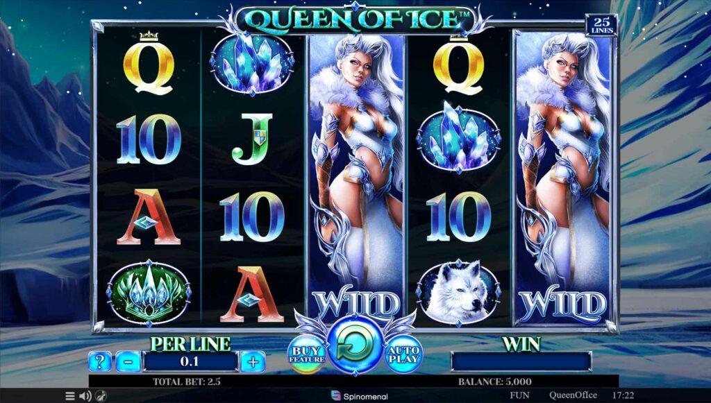 Повстречайся с королевой льда на игровом слоте «Queen of Ice» в Yoyo casino